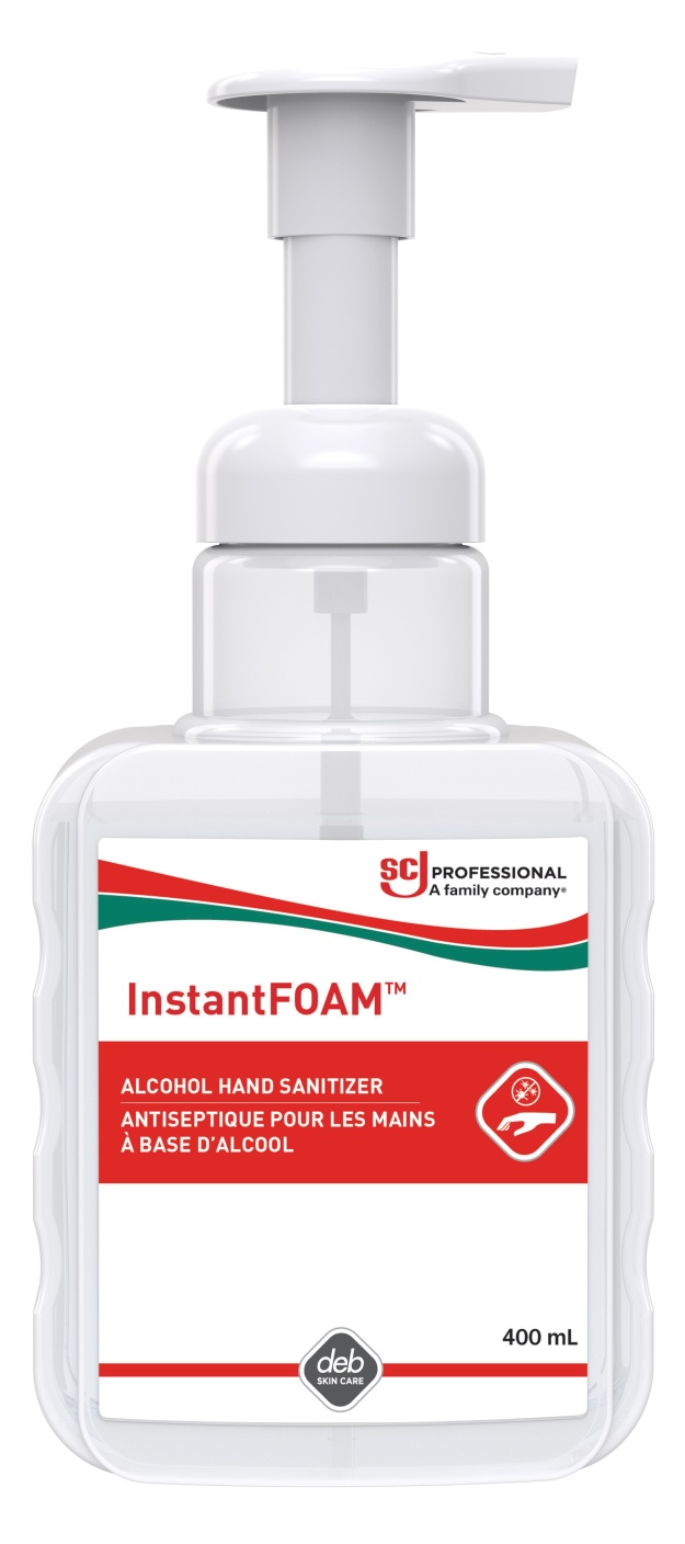 Foam Broad-Spectrum Alcohol Hand Sanitizer CS/6x400ml.